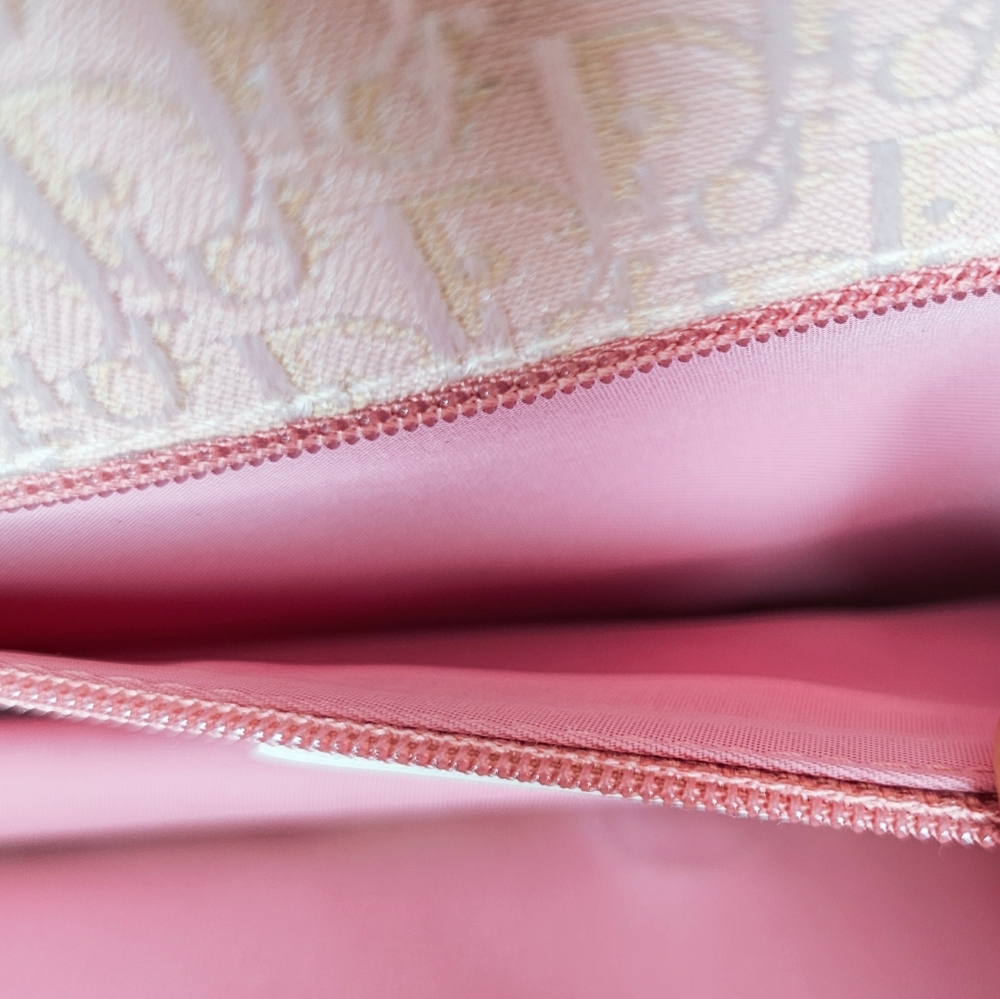 Christian Dior Extremely Rare Pink Trotter Shoulder Bag - Picture 15 of 17